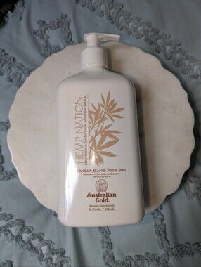 Australian Gold Hemp Nation Vanilla Bean & Pistachio Tan Extender - 18oz
